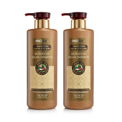 Shampoo enriched with Moroccan oil