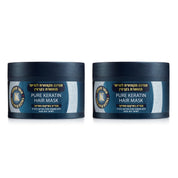 Professional mask enriched with keratin 