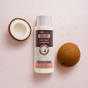 Shampoo enriched with coconut oil