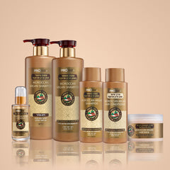 Castor oil-enriched shampoo