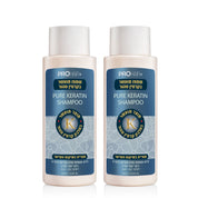 Keratin-enriched shampoo