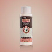 Shampoo enriched with coconut oil