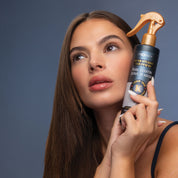 Leave-in mask enriched with keratin 