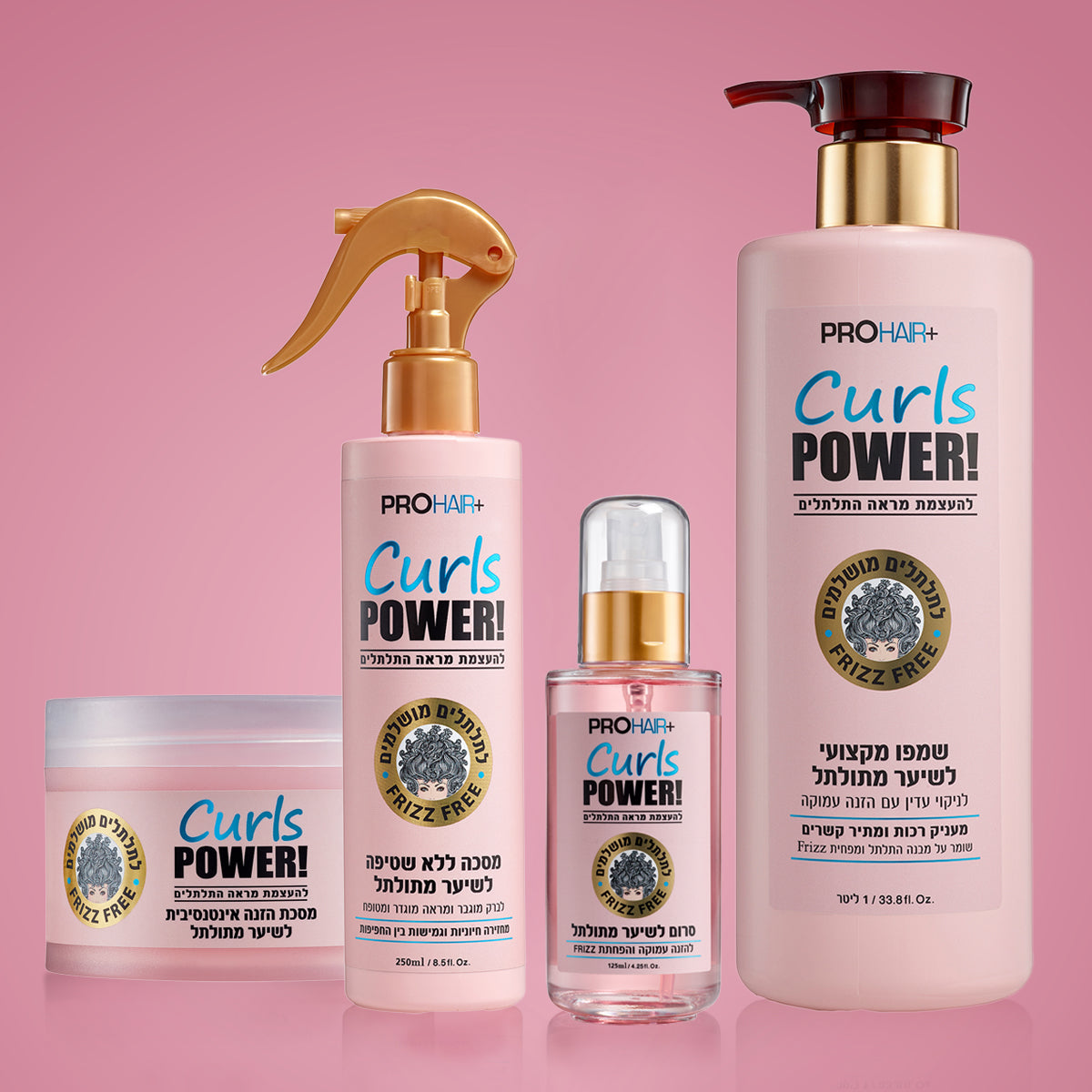 Leave-in mask for curly hair